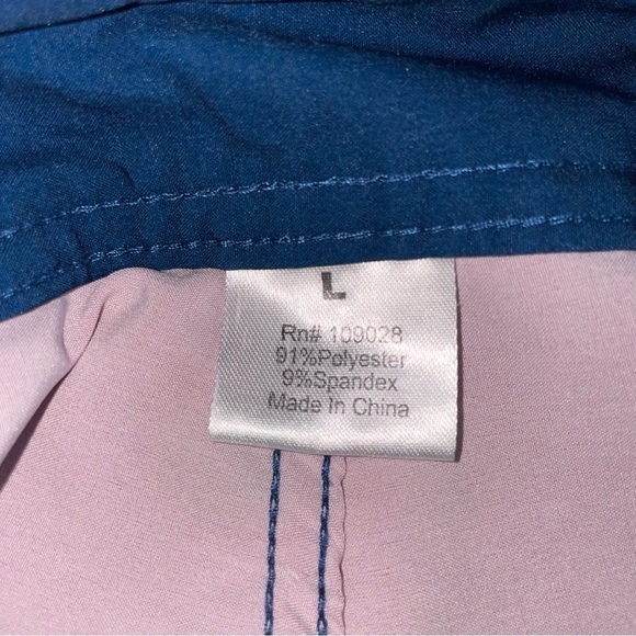 Rainbow Striped Pride Swim Surf Trunk Shorts Size Large - Picture 4 of 7